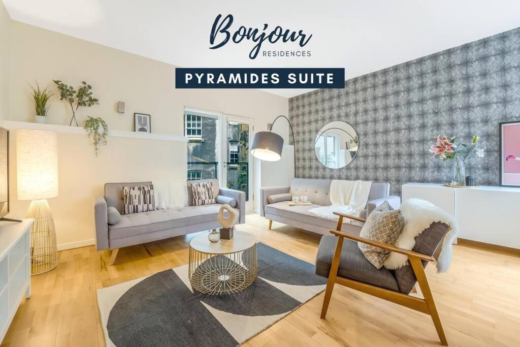 Spacious 2Br-1Ba - Grassmarket - Free Parking By Bonjour Residences เอดินบะระ ภายนอก รูปภาพ