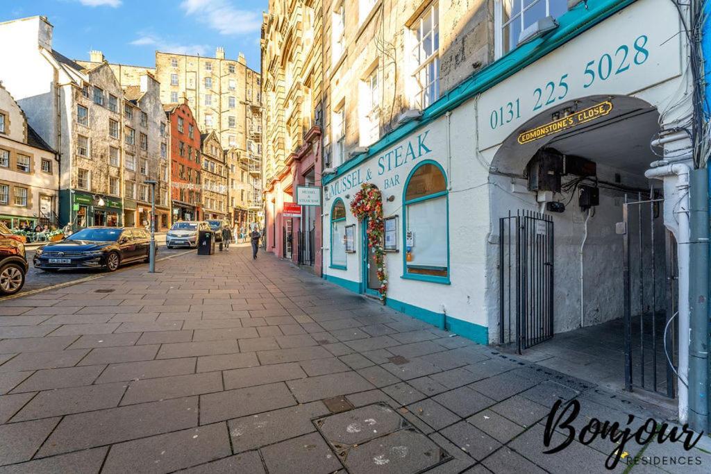 Spacious 2Br-1Ba - Grassmarket - Free Parking By Bonjour Residences เอดินบะระ ภายนอก รูปภาพ